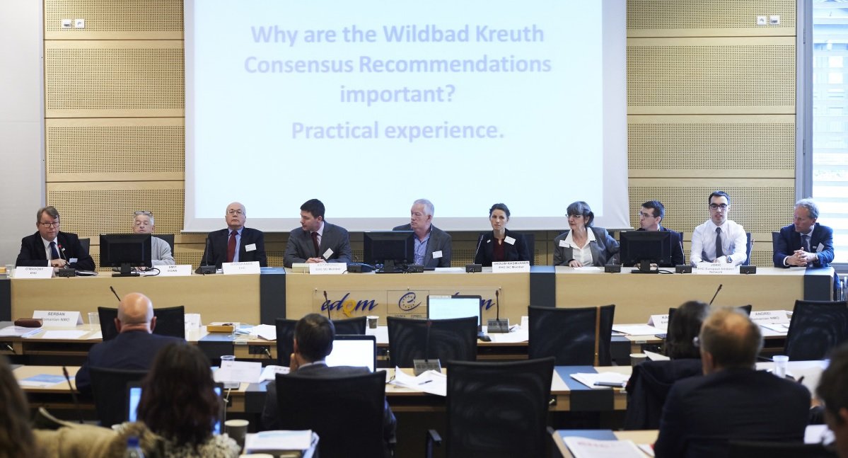 Speakers outlining the importance of the Wild Bad Kreuth initiative recommendations