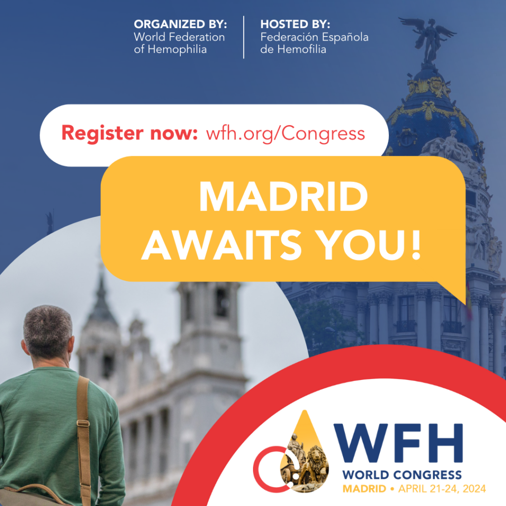 Join the EHC team at the WFH 2024 World Congress in Madrid